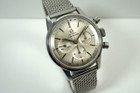 Omega 105.004 SeaMaster chronograph stainless steel mint Dates 1964 pre owned for sale houston fabsuisse