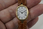 Patek Philippe 4464 Ellipse ladies 18k yellow gold dates 1980's for sale houston fabsuisse