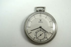Rolex 4609 Pocket Watch rare stainless steel dates 1947-48 vintage art deco style pre owned for sale houston fabsuisse