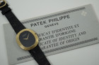 Patek Philippe 3634 Ellipse w/ onyx dial 18k yellow gold original papers pre owned for sale houston fabsuisse