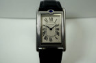 Cartier W1011358 Basculante Reverso 2390 large mechanique stainless steel c. 2000's pre owned for sale houston fabsuisse