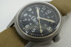 Hamilton Orvis Military Field Watch stainless steel ETA 2750 c. 1980's pre owned for sale houston fabsuisse 