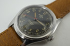 Normandie Watch Co. Military Style Watch original steel c. 1940's vintage pre owned for sale houston fabsuisse