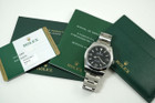 Rolex 214270 Explorer I stainless steel box, card & books dates 2015 pre owned for sale houston fabsuisse