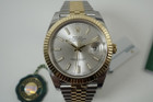 Rolex 126333 Datejust steel & yellow gold w/ box, card, books and tags unworn c. 2017 pre owned for sale houston fabsuisse