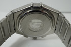 Omega 1542.40 Constellation modern Chronograph stainless steel mint dates 2000's pre owned for sale houston fabsuisse