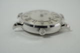 Jaeger LeCoultre Mystery Dial w/ diamonds automatic dates 1950's vintage 14k white gold pre owned for sale houston fabsuisse