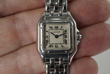 Cartier W25016F3 Panthere solid 18k white gold w/ box dates 2009 modern classic pre owned for sale houston fabsuisse