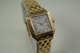 Cartier 887968 Panther 18k yellow gold w/ box & papers c. 1994 modern original pre owned for sale houston fabsuisse