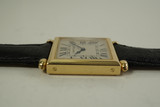 Cartier 1630 Tank Obus 18k yellow gold w/ box dates 2000's modern pre owned for sale houston fabsuisse