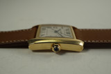 Cartier 1840 Tank Francaise 18k yellow gold automatic date c. 2000's modern pre owned for sale houston fabsuisse