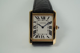 CARTIER 2742 TANK SOLO 18K GOLD MEDIUM 27 MM