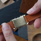 Gruen Vintage Tank 14k Gold 1950s