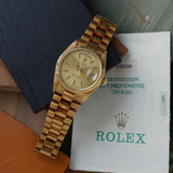 Rolex Day Date President 18038 Yellow Gold 1987
