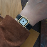 Cartier Santos Dumont Extra Plate Yellow Gold