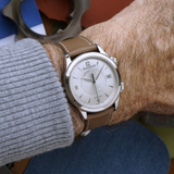 Jaeger LeCoultre Master Memovox Alarm Stainless Steel Q1418430 Automatic Date