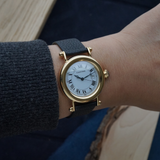 Cartier Diabolo 14200 Large Date 18k Yellow Gold 1990s