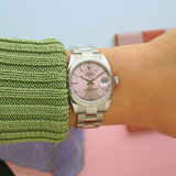 Rolex Datejust 31 Ref. 178240 Pink Dial Stainless Steel