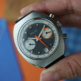 Bulova Chronograph Valjoux 7734 Stainless Steel 1970s