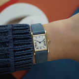 Cartier Tank Louis Small 18k Yellow Gold 21mm Quartz