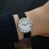 Vintage Piaget Ref. 9015 18k White Gold Manual Wind 27mm, Circa 1970s