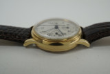 Universal Genever Compax 14k yellow gold waterproof model dates 1950's for sale houston fabsuisse