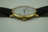 VACHERON CONSTANTIN 31039/1 18K YELLOW GOLD MODERN PATRIMONY DATES 1990'S PRE-OWNED FOR SALE HOUSTON FABSUISSE