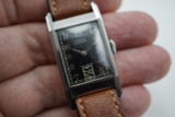 Moeris vintage deco style watch fine steel case c. 1930-40's for sale houston fabsuisse