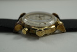 Gruen Precision Chrono-Timer 14k gold dates 1950's vintage grasshopper lugs pre owned for sale houston fabsuisse 