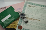 Rolex 14270 Explorer I complete with box, papers, book & orig. dales receipt dates 1991/92 stainless steel automatic for sale houston fabsuisse