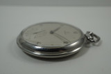 Omega 1161-3 Pocket Watch stainless steel original box & dial dates 1952 vintage pre owned for sale houston fabsuisse