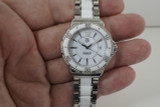 Tag Heuer WAH1213.BA0861 Formula 1 ladies w/ diamonds ceramic box, papers & tags modern mint quartz watch for sale houston fabsuisse