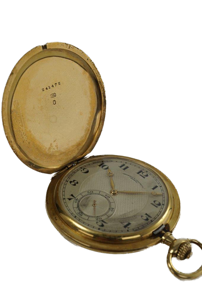 Vacheron Constantin Hunting Pocket Watch Hausmann & Co Roma-Napoli c. 1915-1920