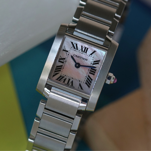 Fabsuisse watch
Fabsuisse vintage
Cartier pink mother of pearl
Cartier pink mother of pearl watch
Cartier tank Française 
Cartier tank Française mother of pearl
Cartier tank francaise steel watch
Cartier steel women’s watch
Cartier steel watch
Cartier tank Française
Cartier 2465
Cartier tf date
Cartier steel watch
Cartier steel date watch
Cartier women watch
Cartier women
Cartier tank francaise small
Cartier tf 2384
Cartier tf 25mm
Cartier tf women