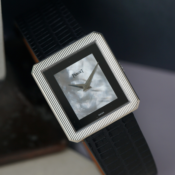 Piaget Vintage Protocole Mother of Pearl 18k White Gold