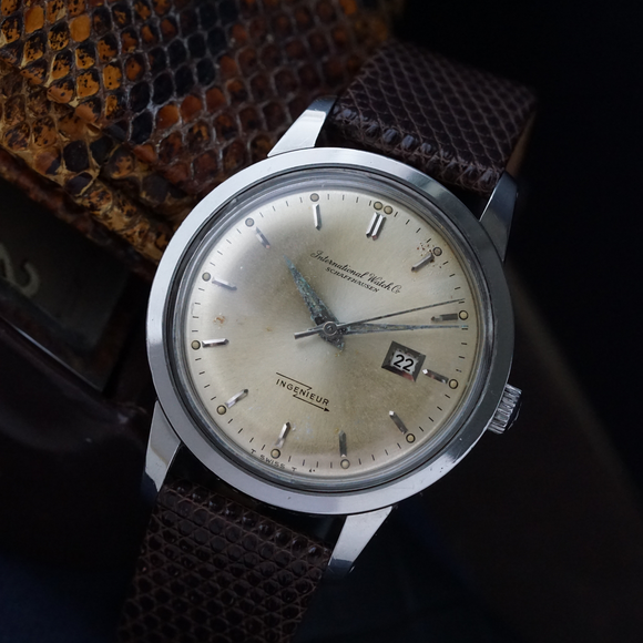 IWC 1960s Early Ingenieur Steel Date Automatic 36mm