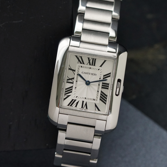 Cartier Tank Anglaise Medium W5310044 Stainless Steel