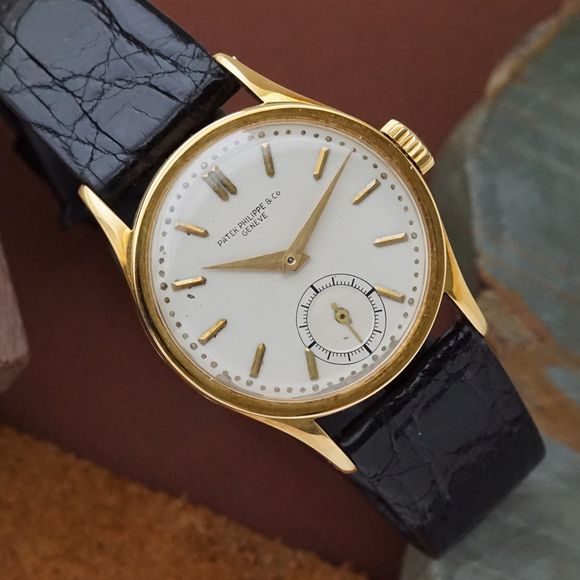 Patek Philippe Calatrava Yellow Gold 1950s