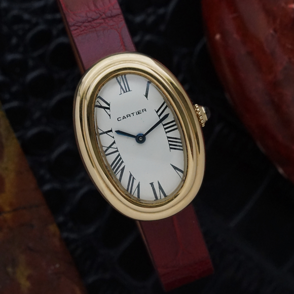Cartier Baignoire 18k Yellow Gold