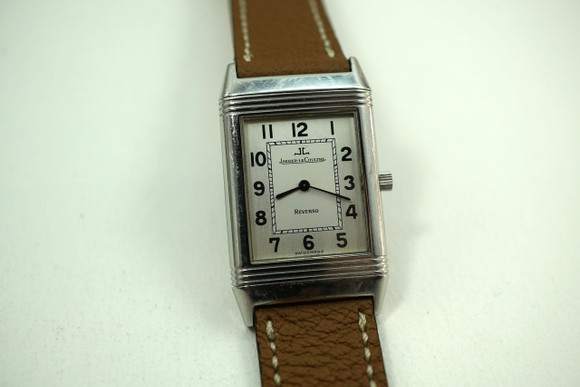 JAEGER LeCOULTRE REVERSO 250.8.86 STAINLESS STEEL CLASSIC DATES 1990'S
