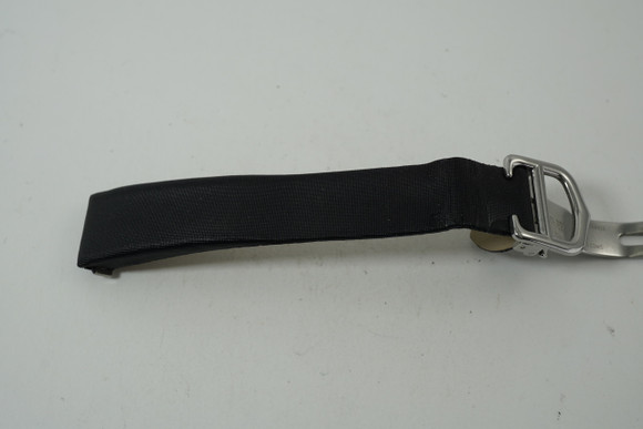 Ladies Cartier Deployment Strap and buckle Roadster models black silk & leather unused condition for sale houston fabsuisse