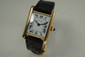 Cartier Ladies Tank signed Paris 18k yellow gold w/ deployment c. 1980's pre owned for sale houston fabsuisse