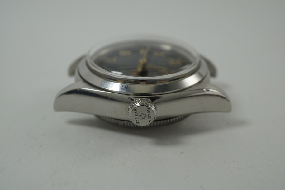 Rolex 3772 Boys Size Bubbleback rare vintage California dial c. 1942-43 pre owned for sale houston fabsuisse