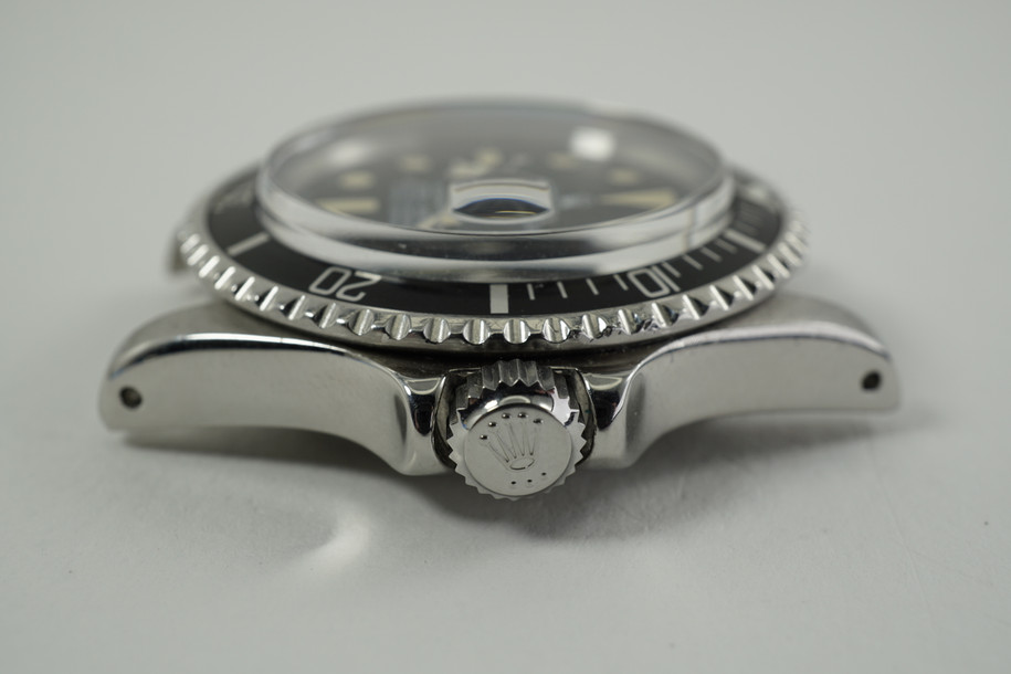 Rolex 1680 Submariner stainless steel white 660 ft. dates 1977 vintage pre owned for sale houston fabsuisse