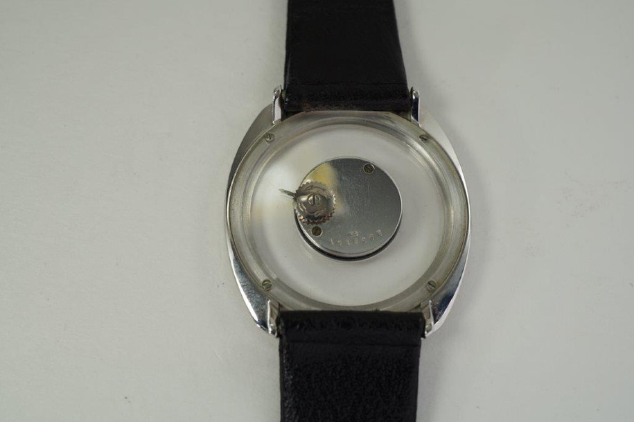 Jaeger LeCoultre Mystery Dial 18k white gold circa  1970's vintage pre owned for sale houston fabsuisse