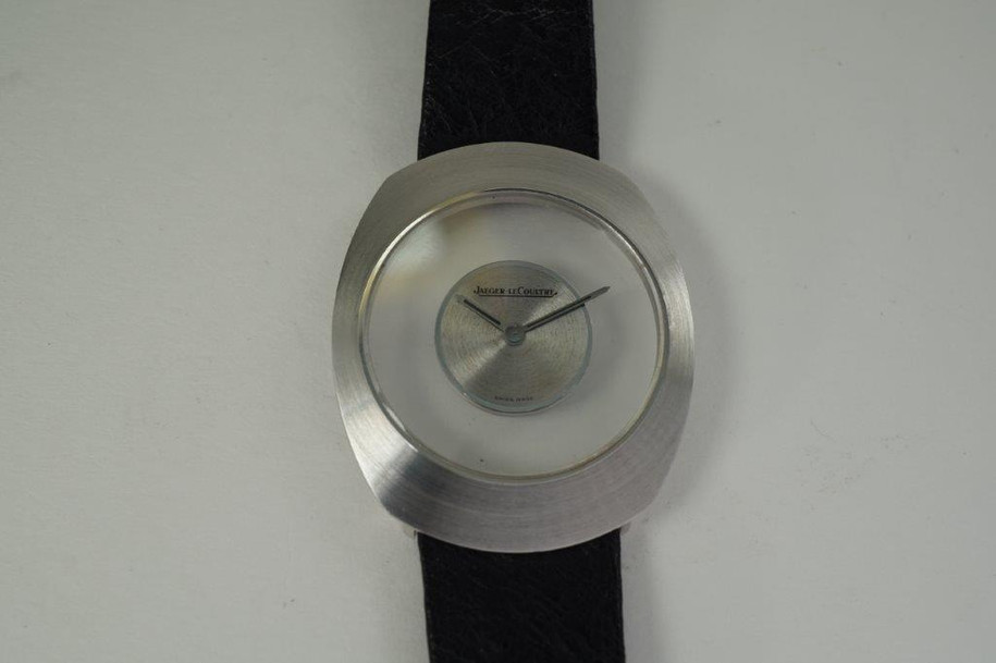 Jaeger LeCoultre Mystery Dial 18k white gold circa  1970's vintage pre owned for sale houston fabsuisse