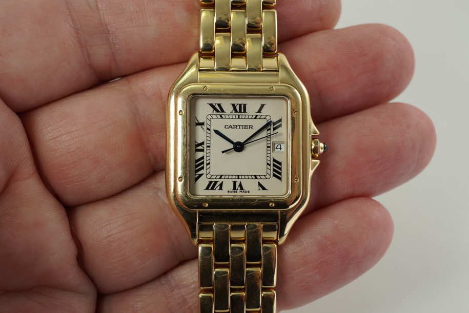 Cartier 887968 Panthere 18k yellow gold w/ box & papers c. 1994