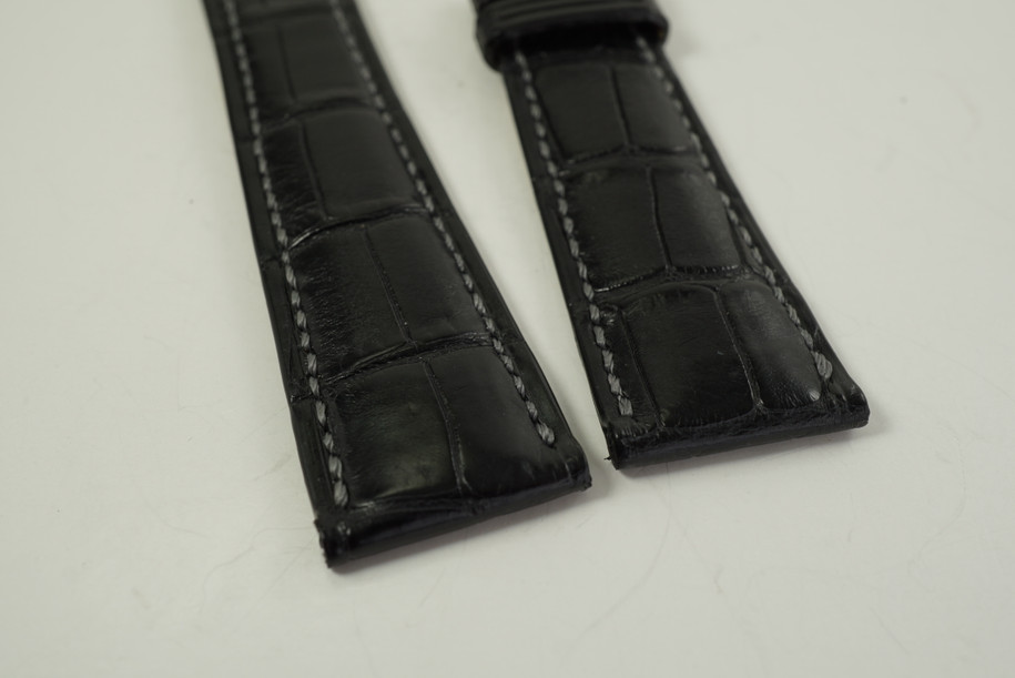 Patek Philiipe Alligator strap 21 mm models (unworn) pre owned for sale houston fabsuisse