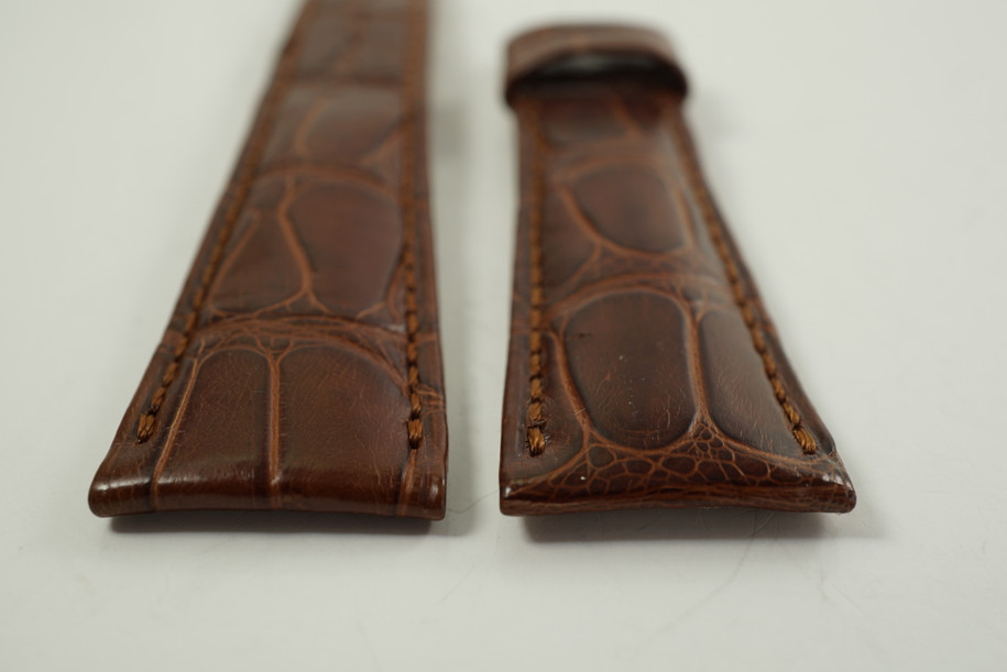 Breguet Strap brown crocodile unworn fits 21 mm models modern for sale houston fabsuisse
