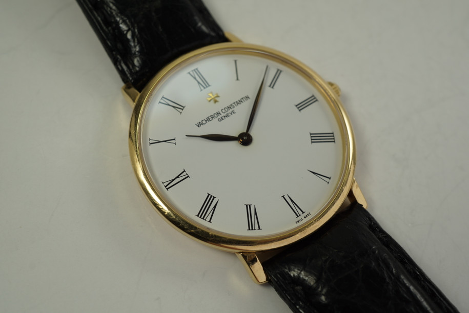 Vacheron Constantin 31160 Patrimony 18k yellow gold c. 2000's pre owned for sale houston fabsuisse